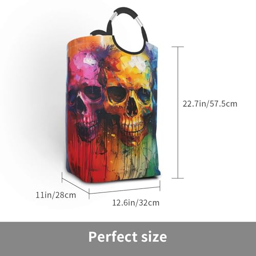 Panier à linge pliable 50L pour optimiser l'espace de la chambre - 4