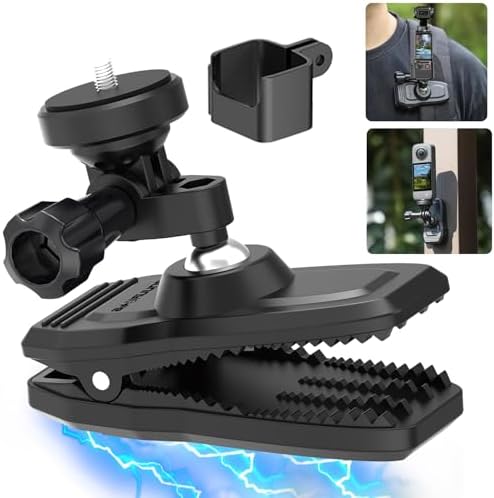 Supporto Magnetico Smartphone Per DJI OM 6/5/4 - Montatura Metallica Con Scarpa Fredda Per Microfono - Foto 10