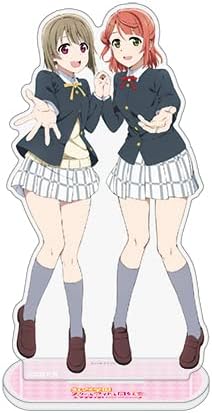 KADOKAWA Love Live! Akigasaki Academy School Idol Gathering Ayumu Uehara & Kasumi Nakasu Acrylic Figure, Approx. W 3.0 x H 5.9 inches 75 x 150 mm, Acrylic