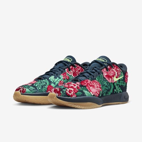 Lebron XXI Premium Basketball Shoes (FV7275-400, Armory Navy/Malachite/Spring Green) Size 11 5