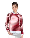 El Ganso Sudadera Marinera Roja Raya Cruda