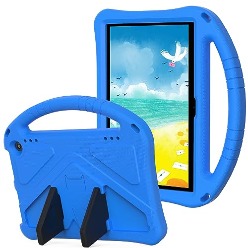 FIABANO Handle Case Shockproof Cover for Amazon Fire HD 8 & HD 8 Plus (10th/12th Generation, 2020/2022 Release), Anti Slip Foam 