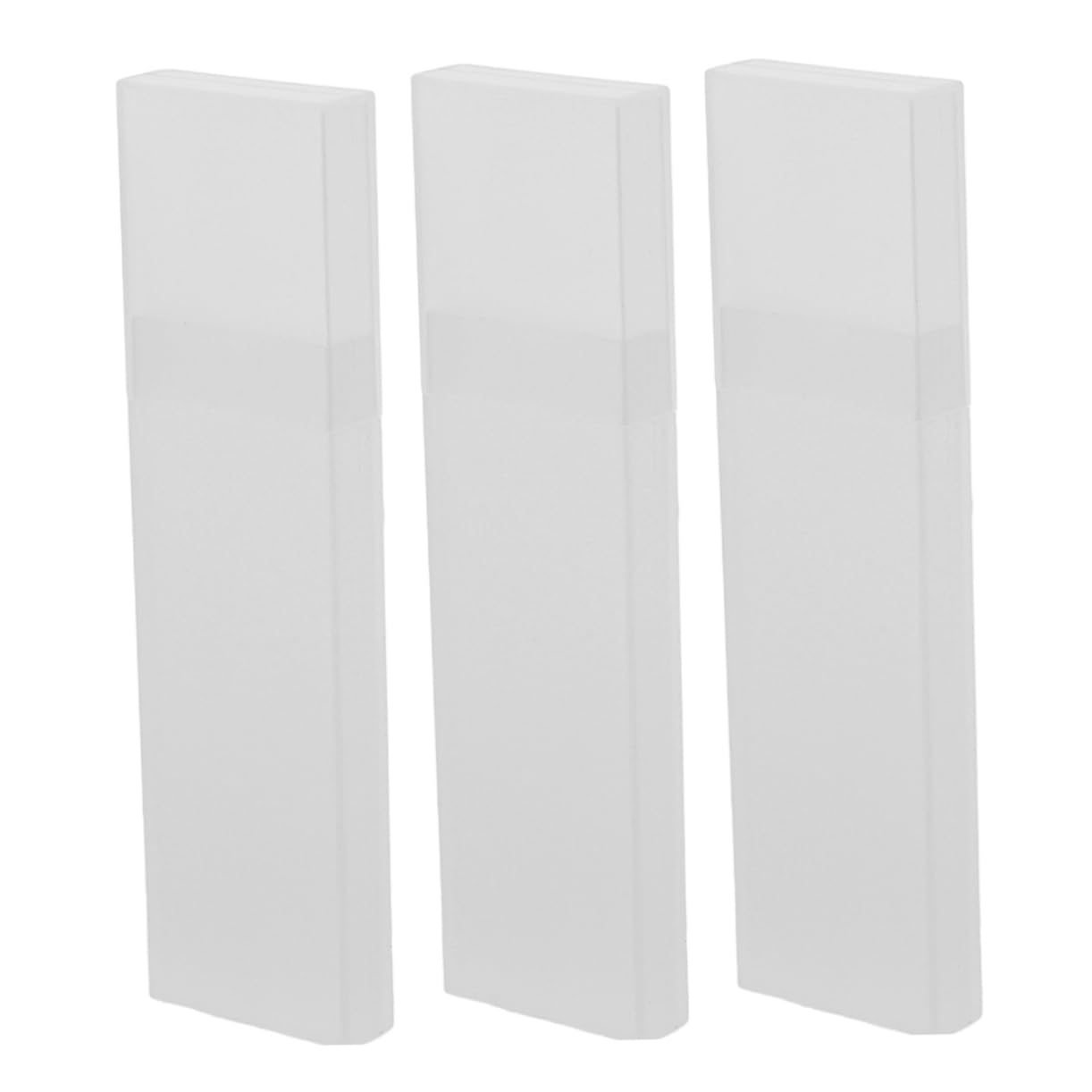 SHERCHPRY 3pcs Portable Tongue Scraper Holder Case Compact and Washable Storage Box for Travel and Everyday Use Fit Organizer for Tongue Cleaning Tools