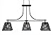 Toltec Lighting Corbello 3 Light Bar, 9.5
