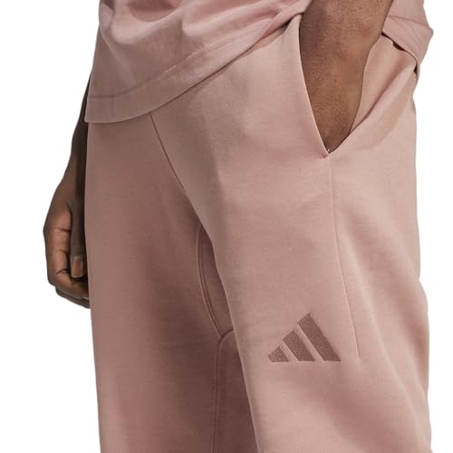Adidas Mens All SZN Fleece Regular Tapered Sportswear Pants, Warm Clay, X-Large/Tall by adidas - Used condition - Image 3