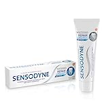 Sensodyne Repair and Protect Whitening Toothpaste, Toothpaste for Sensitive Teeth and Cavity Prevention, 3.4 oz