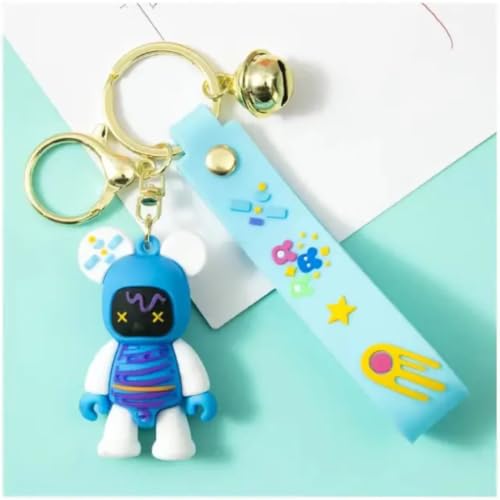 Image of GEOCARTER Teddy Bear Keyring | Cute Keychain for Bags & Keys