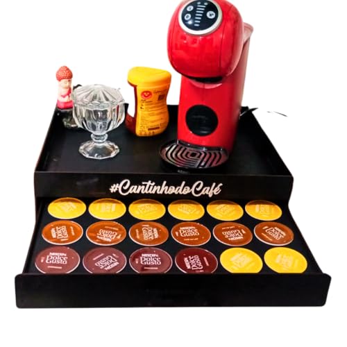 Bandeja Para Porta-cápsulas -Dolce Gusto Bandeja Cantinho do Café Organizador Suporte Cafeteira Chá