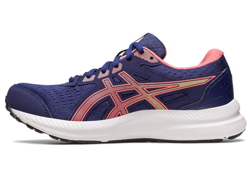 ASICS ASICS Women's Gel-Contend 8 Running Shoes, 9, Indigo Blue/Papaya