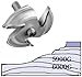 Whiteside Router Bits 6000G Large Raised Panel Profile Bit with 3-3/8-Inch Large Diameter and 1-7/16-Inch Cutting Length