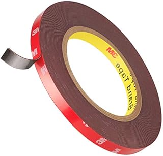 Emitever Double Sided Tape Heavy Duty Mounting Tape - 32 Ft x 0.4 Inch, 3M Tape Strong Adhesive Double Sided Foam Tape For Outdoor Indoor Home Office Decor and LED Strip Lights, Made of 3M VHB Tape