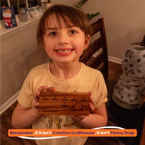 penny drop game  travel edition compact dice game for family fun made in usa