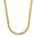panzerkette gold  2,7 mm 55 cm 585-14 Karat Gelbgold Panzerkette massiv Gold hochwertige Halskette 10,6 g