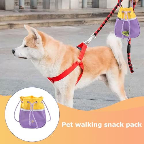 Bolsa de premios para adiestramiento canino impermeable con correa ajustable para hombro 4
