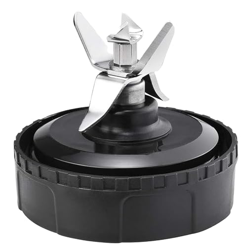 Blender Blade Fit for Ninja, Replacement Parts 6 Fin Male Blade with Rubber Gasket, Blender Accessories Compatible with Nutri Ninja Auto IQ BL620C BL660 BL740 BL780 QB3000, Only Fit 16oz Cups