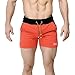 BROKIG Men's 5" Gym Bodybuilding Shorts Running Workout Lightweight Shorts Elastic Waistband with Pockets