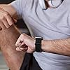 Maledan Nylon Cinturino Compatibile con Apple Watch 42mm 44mm 45mm 49mm 38mm 40mm 41mm, Regolabile Sport per iWatch Series 9 8 7 6 5 4 3 SE, 42mm/44mm/45mm/49mm, Nero #4