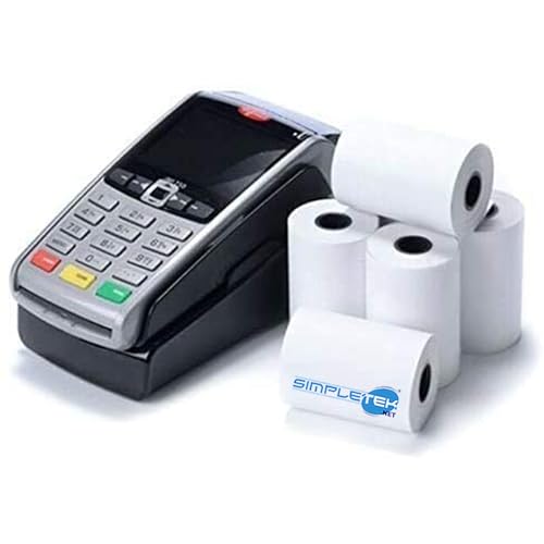 Papel térmico para terminales de cobro POS y TPV 57 mm x 40 mm SIMPLETEK 4