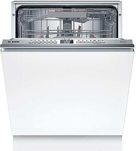 Bosch SMV4HDX53E Serie 4, Lavastoviglie da incasso a scomparsa totale, Home Connect, Extra Clean zone, 3° cestello Extra Space, Diagnostica da remoto, 60 cm