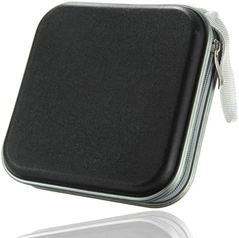 40 Capacity CD DVD Case Wallet Cover Carry Case Portable Storage Organiser Bag  BLUE