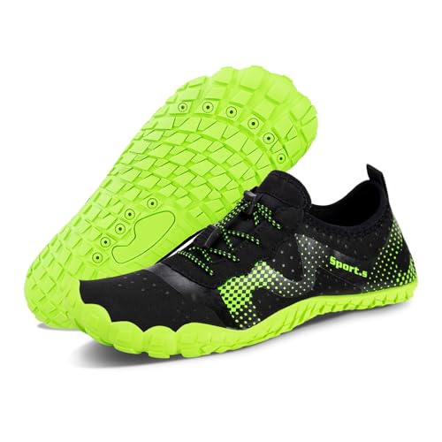 Image of Water Shoes for Men Barefoot Quick-Dry Aqua Sock Outdoor Athletic Sport Shoes for Kayaking, Boating, Hiking, Surfing, Walking