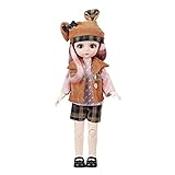 [CONCEPTION ARTICULÉE] Avec 13 articulations mobiles, cette poupée de 12 pouces offre une large gamme de poses expressives.