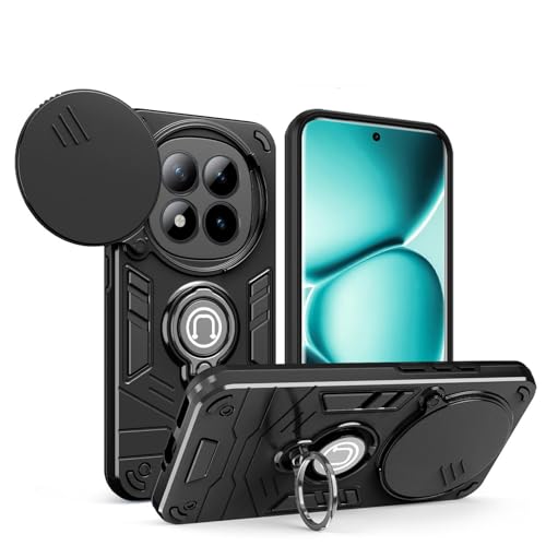 Coque Redmi Note 15 Pro Plus antichoc militaire avec protège-caméra noir