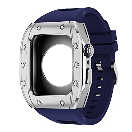 Accessoires de bracelet Apple Watch boîtier en acier inoxydable pour iWatch en ville et au bureau - 2