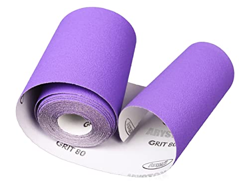Axus Decor Arystox Ceramic Oxide Abrasive Paper (Onyx Series) Sandpaper Roll Superior Finish on Wood, Metal & More - Image 2