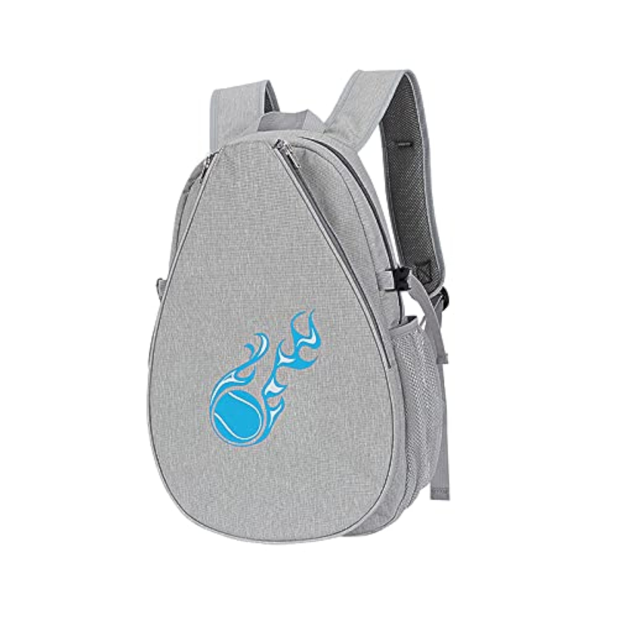 Tennis Backpack Portable Bag for Racket, Gray