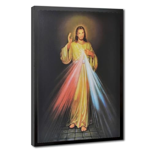 Peinture sur toile avec cadre WCYB 20x30 cm pour décoration murale