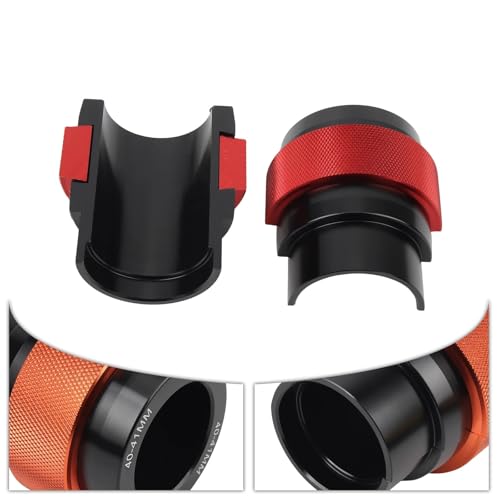 Soufflets de fourche robustes 38-50mm avec clé à douille or CNC - 3