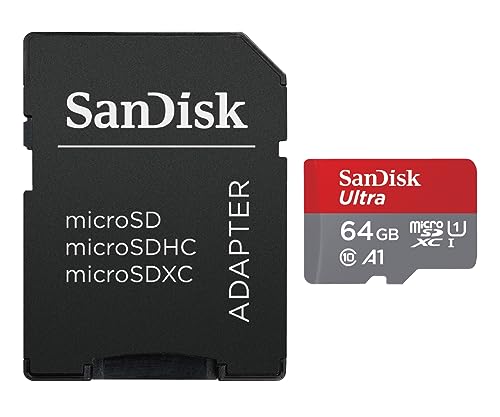 Image of SanDisk Ultra SDSQUAB-064G-GH3MA MicroSD Card, 64 GB UHS-I U1, Class 10, Nintendo Switch