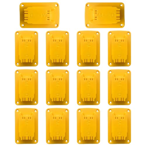 14pcs Tool Holders for Dewalt 12V and 20V Battery Drill Tool with ScrewsNo Battery