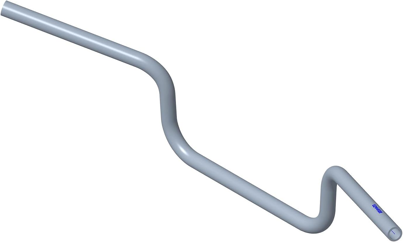 Polaris Handlebar Tube, Medium Gloss Black, Genuine OEM Part 5244581-067, Qty 1