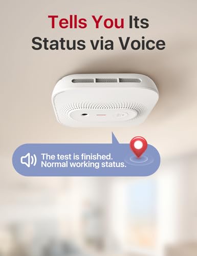X-Sense Smoke Detector Carbon Monoxide Detector Combo Hardwired With Voice Location thumb #3