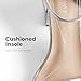 DREAM PAIRS Womens Low-Chunk Low Heel Pump Sandal,Size 7.5,Silver-Metallic,LOW-CHUNK