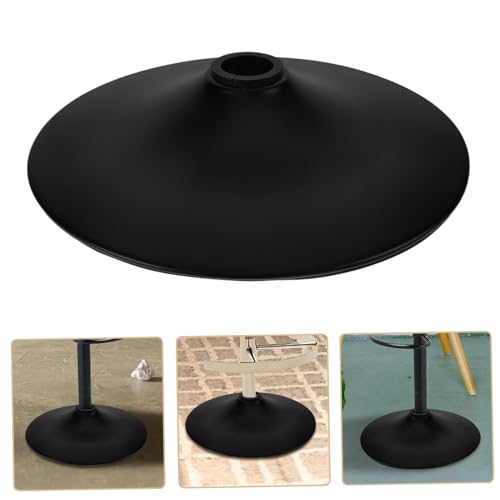 Plaque Robuste pour Chaises et Tabourets Baluue Pivot Noir - 6