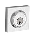 Baldwin SC.CSD.260.6L.DS.CKY.KD Contemporary Square Single Cylinder Deadbolt, Polished Chrome