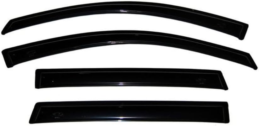 Auto Ventshade [AVS] Outside Mount Rain Guards for 1997 - 2017 Ford Expedition; 1998 - 2017 Lincoln Navigator; 2007 - 2017 Ford Expedition XL | Window Vent Visors, 4 pcs. - Smoke | 94233