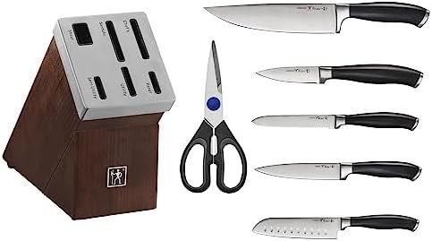 HENCKELS Elan Knife Block Set, 7-pc, Matte Black - Thumbnail 3