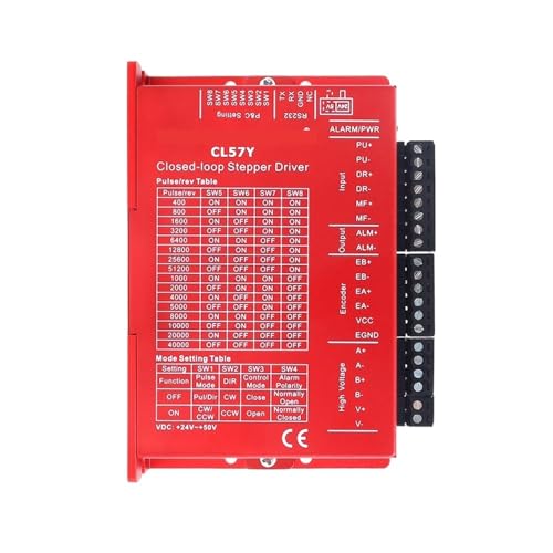 Pilote de moteur pas à pas en boucle fermée CL57Y V2.0 24-50VDC 0-7.0A pour Nema 23 24