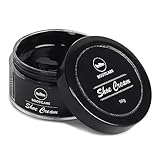 BootCare Leather Shoe Cream & Polish | 50ml | Natural Carnauba Wax & Beeswax | Premium Shoe Care | Protect & Shine Your Leather Shoes | Long-Lasting Formula | Shoe Restoration (BLACK)