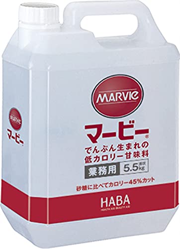 マービー 低カロリー甘味料 液状 業務用 5500gのサムネイル