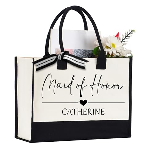 Bolso tipo Tote para novia y damas de honor miniatura 1
