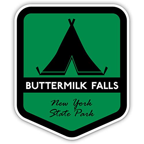 Squiddy Buttermilk Falls State Park New York - Vinyl Sticker