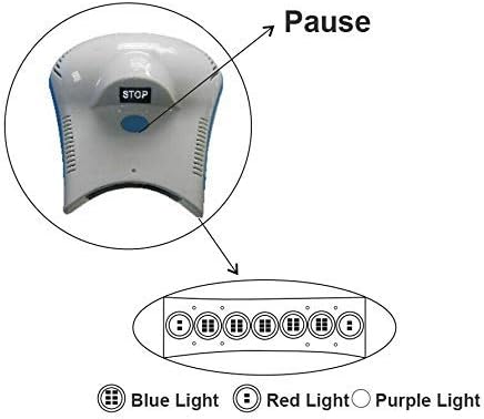 Miniatura 6 de Pantalla digital móvil blanqueamiento dental blanqueamiento máquina pantalla táctil blanqueamiento acelerador lámpara de luz LED 110V