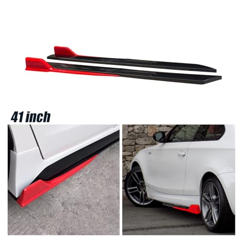 Faldón lateral de coche divisor negro para paneles basculantes automotrices 6