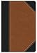 KJV Study Bible Personal Size, Black/Tan LeatherTouch