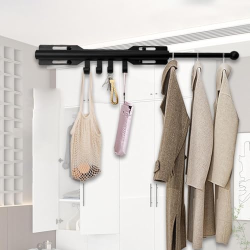 Valet de placard robuste pour suspendre vêtements et sacs